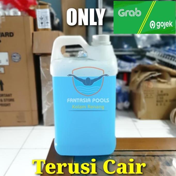 Terusi Cair / Obat Anti Lumut / Penjernih Air Kolam Renang