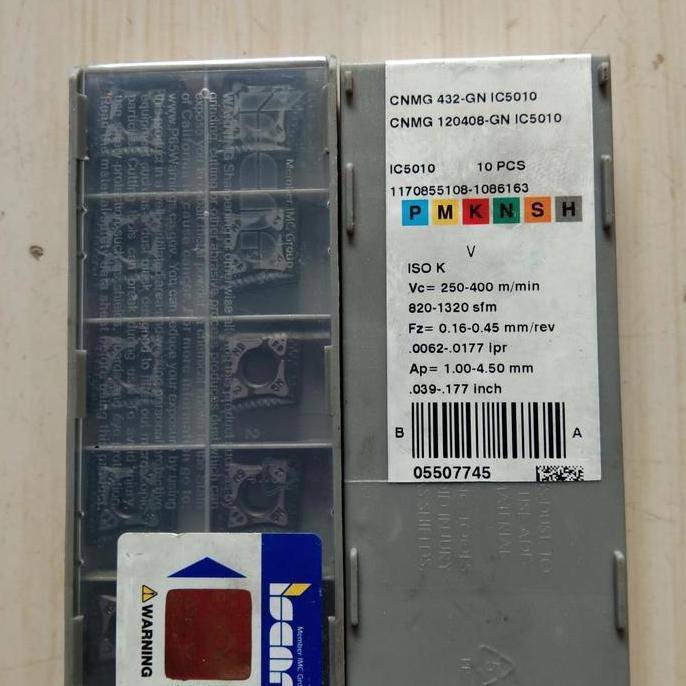 Sale Insert Cnmg 12 04 08 Ic5010 Merk Iscar Baru