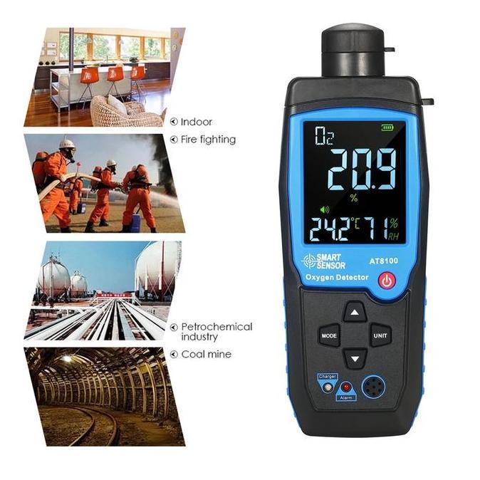 Promo Gas Detector Oxygen O2 Oxygen Detector Oxygen Meter Sensor O2 Meter Diskon