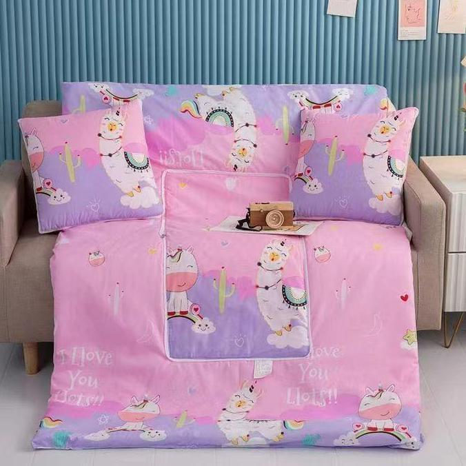BALMUT BANTAL SELIMUT / BANTAL LIPAT PRAKTIS JADI SELIMUT Katun Lembut Bisa Dicuci Kain