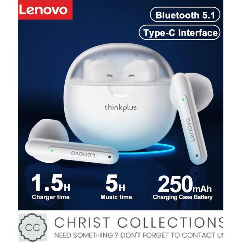 Lenovo True Wireless Bluetooth Earphone Mini Earbuds Tws Lp1 Pro