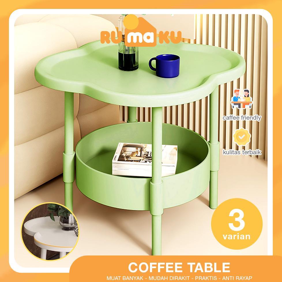 Rumaku Meja Kopi Meja Minimalis Modern Meja Kamar Nakas Meja Sudut Plastik