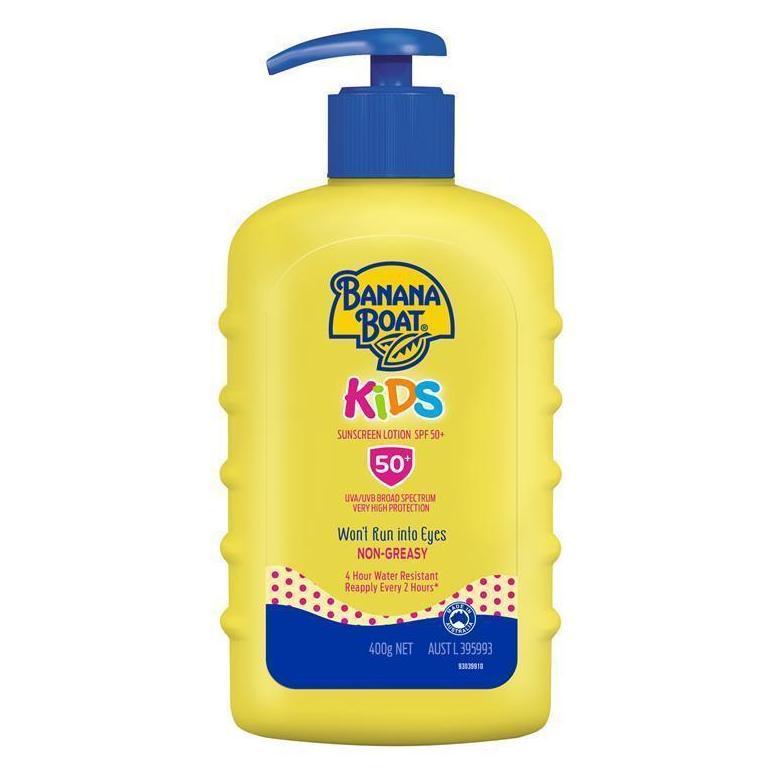 Banana Boat SPF 50+ Kids 400g Pump