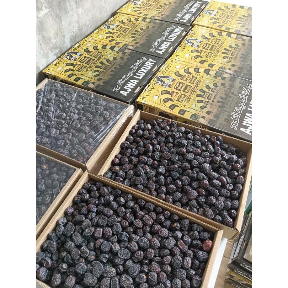 Kurma Ajwa Madinah 5 kg - Ajwa Luxury Premium -  Ajwa Curah 5kg - Ajwa Curah Murah Berkualitas - Ajw