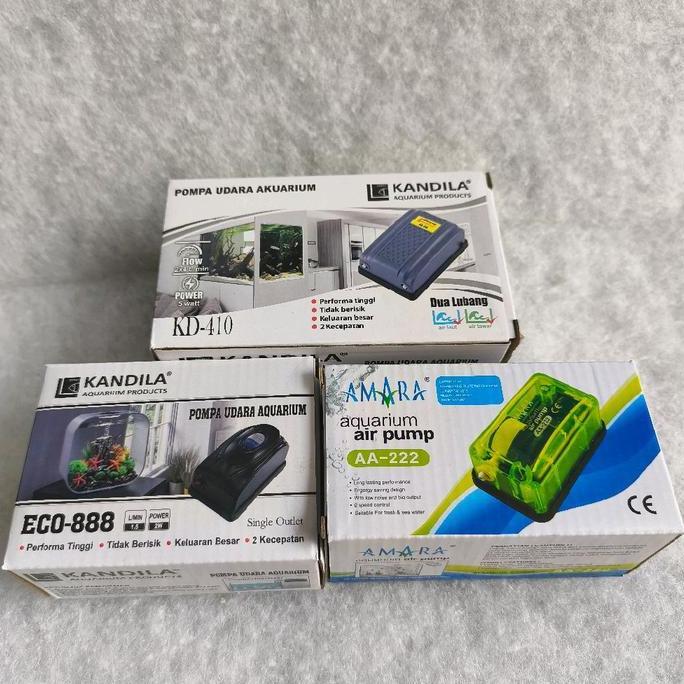 sinyonakane71 - air pump aerator udara aquarium 1 lubang/ 2 lubang kandila amara