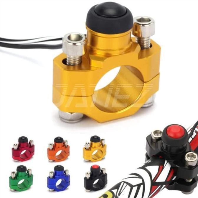 TOMBOL STATER CNC UNIVERSAL KTM HUSQVARNA YZ KLX CRF - SWITCH KILL ENGINE STOP ORIGINAL DAN TERPERCA
