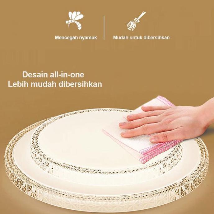 Sale Gl Lampu Led Ceiling Plafon 3 Warna 40 Watt Dua Tingkat Lampu Hias Lampu Bulat Untuk Ruang Tamu
