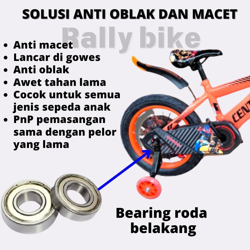Ad-532 He13 Bearing Laher Roda Belakang Sepeda Anak Ukuran 12 16 18 20 Sebagai Pengganti Pelor Agar 
