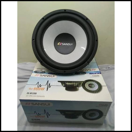 DISKON SUBWOOFER SANSUI 12 INCH / SUB SANSUI 12 INCH SA W12DD 