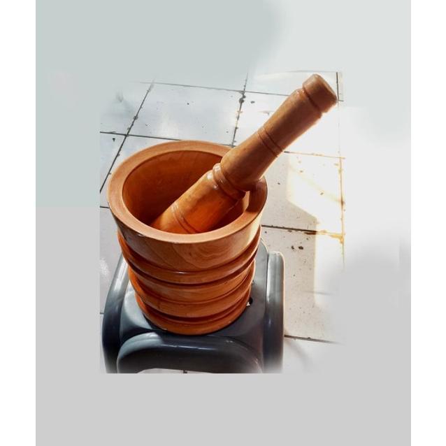 Lumpang Kayu Besar / Tumbukan Kayu / Lumpang+Alu Terlaris