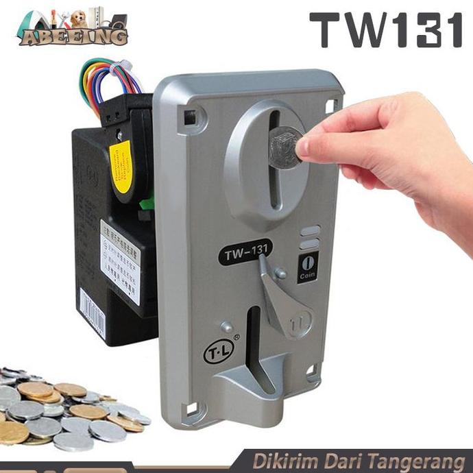 Coin Acceptor Koin TW131 Koin Akseptor Selector Selektor Capit Boneka