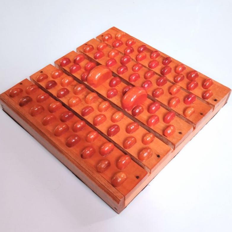 Papan Pijat Refleksi Kaki Kayu Tradisional/Alat Pijat Terapi Kaki Kayu Top Seller