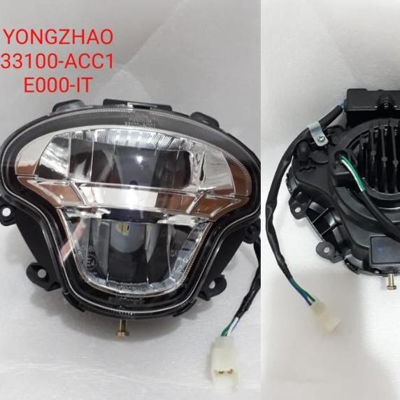 YONGZHAO HEADLIGHT ASSY KYMCO 33100 ACC1 E000 ORI KYMCO LIKE ABS 150I