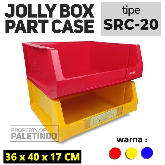 Jolly Box Src 20 Global Eagle/ Kotak Spare Part Serbaguna / Stationery Diskon