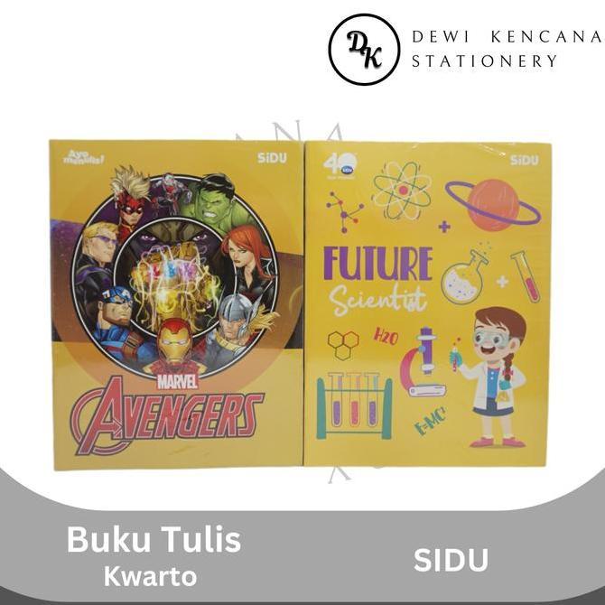 Buku Tulis Kuarto SIDU 1 Pak Isi 10 Buku