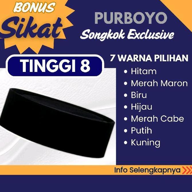 Termurah / Hot Sale Peci Tinggi 8 Cm - Beludru Halus Dan Tebal Berkualitas Premium Model Ac -  Kopia