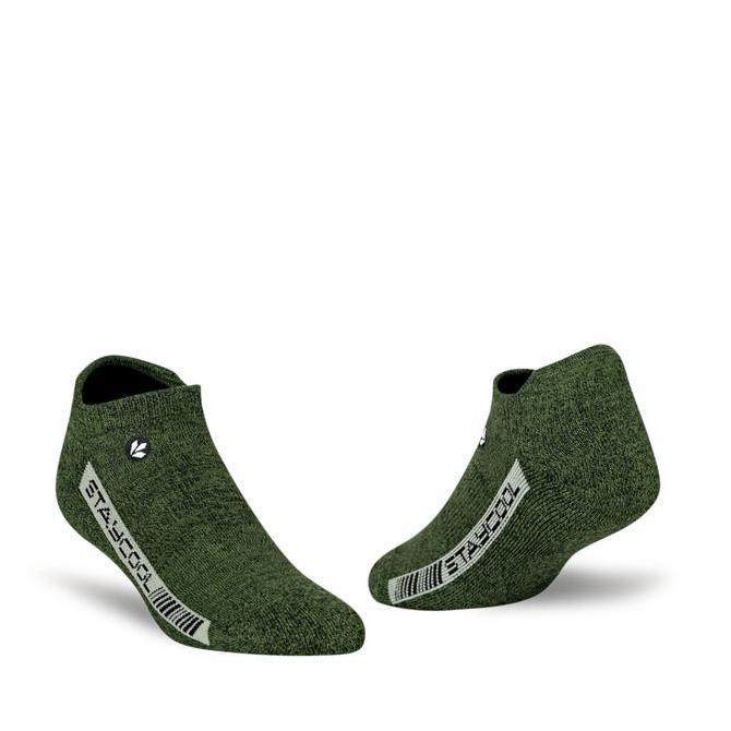StayCool Socks Kaos Kaki Fashion Low Cut Basic OG - Twist Deep Pine