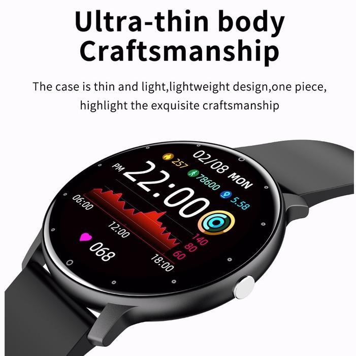 Terbaru Lige Jam Tangan Pintar Pelacak Kebugaran Tahan Air Layar Sentuh Penuh Jam Tangan Olahraga Bl