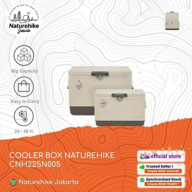 COOLER BOX PENDINGIN MAKANAN MINUMAN CAMPING NATUREHIKE CNH22SN005