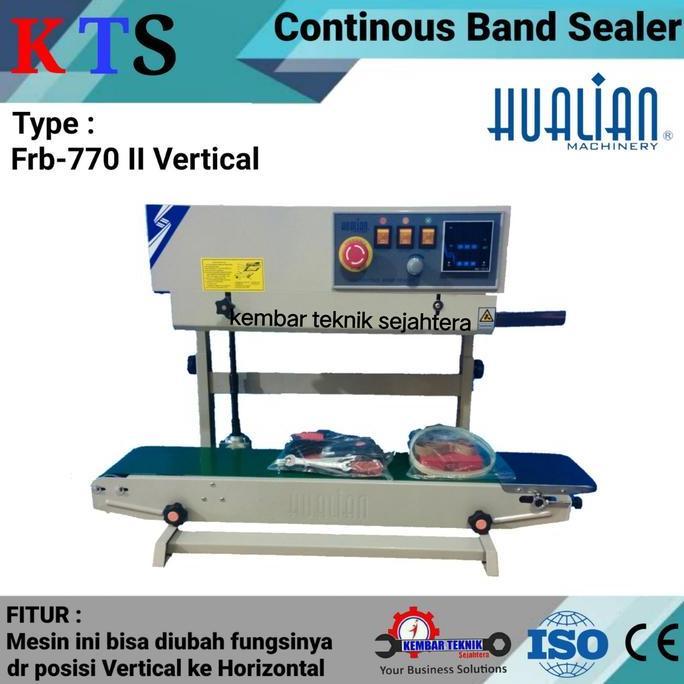 mesin sealer plastik/Band Sealer frb-770 II vertical Hualian