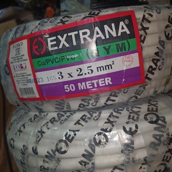 Promo Nym Extrana 3X2.5 Mm @50M Sni/ Kabel 3X2,5 Extrana