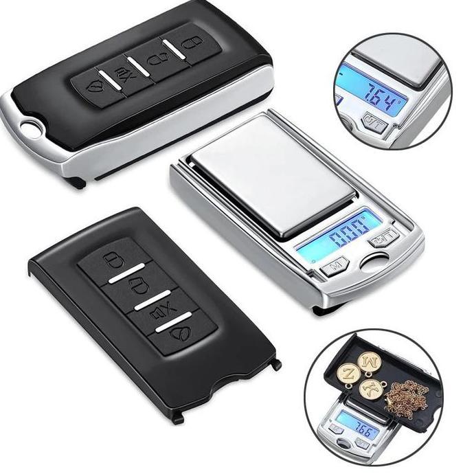 Vixplorn-Mini Timbangan 0.01/200 Gram Mini Electronic Scale/TIMBANGAN DIGITAL MINI/TIMBANGAN PERHIAS