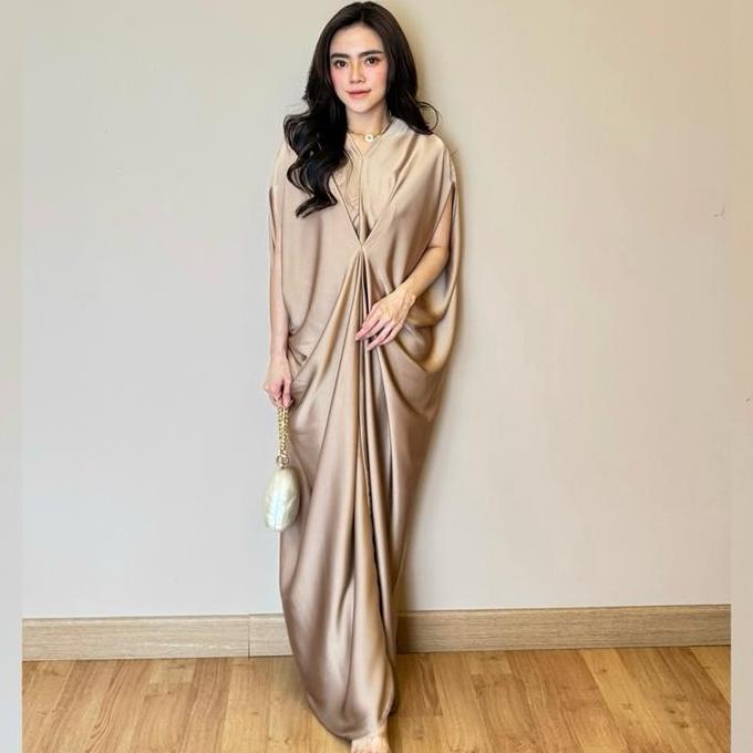 BRAVE - ALYA KAFTAN / Kaftan Lebaran / Kaftan Mewah / Kaftan Premium / Kaftan Silk / Kaftan Silk Pre