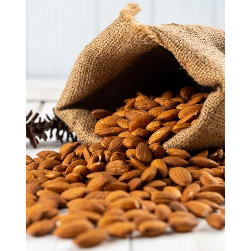 almond roasted 250 gr / almond panggang / roasted almond