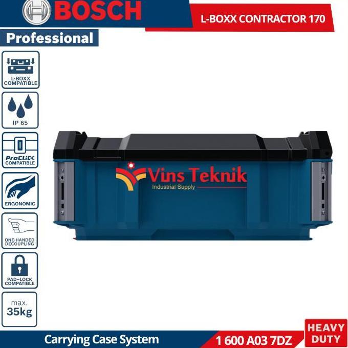 BOSCH L-BOXX Contractor 170 Tool Box Carrying Case System ToolBox