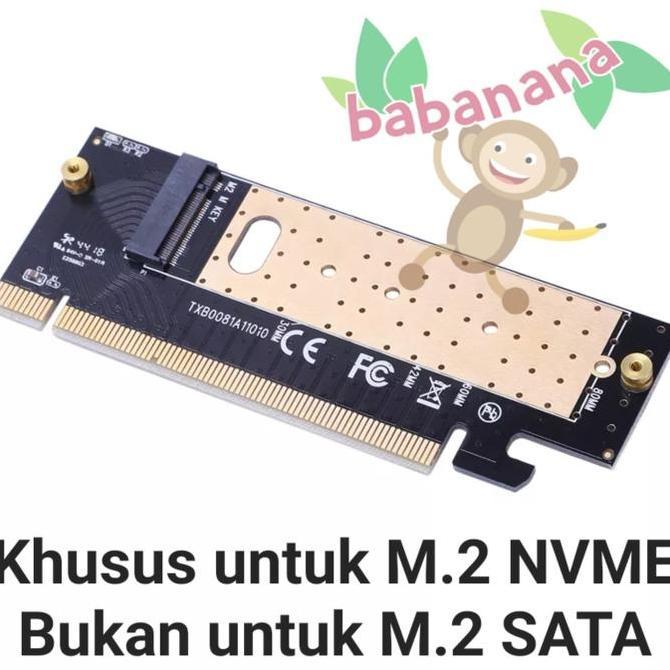 (HM) PCIE 16x to nvme adapter converter ssd pcie-e pci express x16