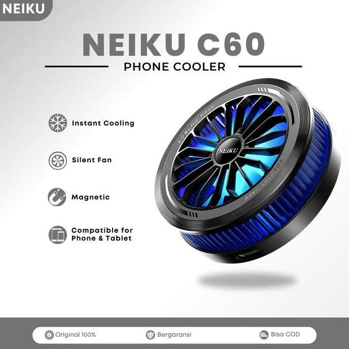 C60 Magnetic Phone Cooler Pendingin Hp Cooler Hp Magnet Universal