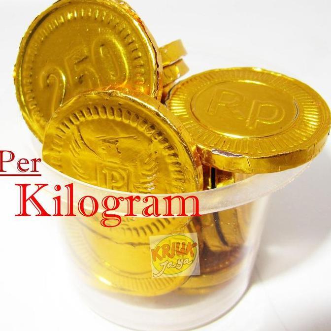 Coklat Koin Emas ( Kiloan / Curah )