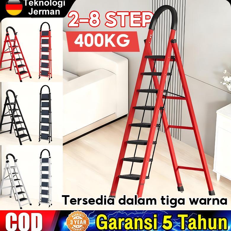 Tangga Tangga Lipat Multifungsi Lipat Tangga Besi Household Ladder Tangga Rumah Tangga minimalis Rum