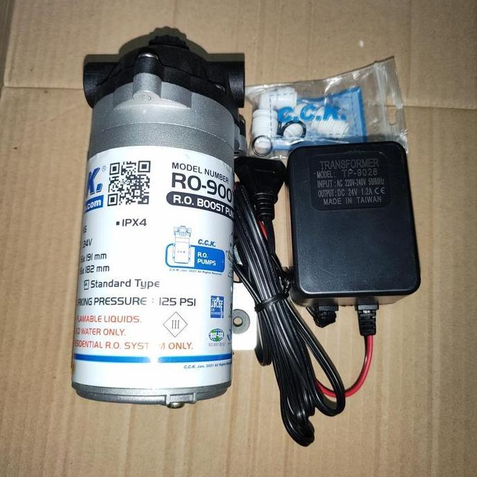Pompa Cck/Booster Pump Cck Taiwan 24 Vdc Reverse Osmosis Termurah
