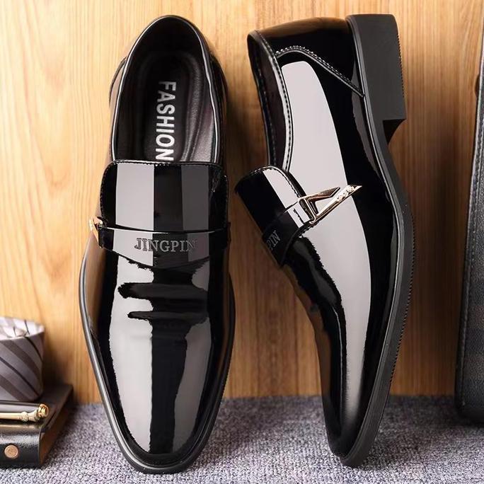 Termurah / Hot Sale Sepatu Kulit Pantofel Pria Sepatu Pria Formal Import Original Dengan Kotak Sepat