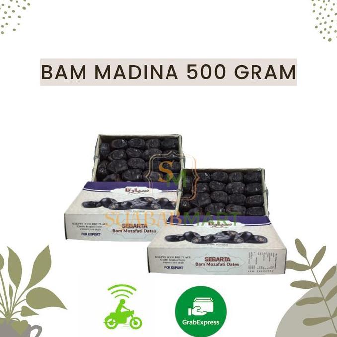 Kurma Bam 500 Gram / Kurma Anggur / Kurma iran / Mazafati Dates