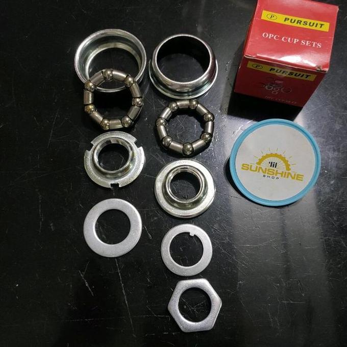 BB Set PURSUIT Kom Gir Tengah Crank As Langsung Sepeda Anak BMX Mini Lipat 12 16 18