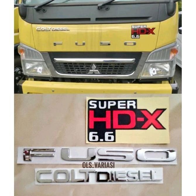 TERBARU emblem fuso canter / emblem colt Diesel / logo fuso / logo colt Diesel / stiker hdx / varias