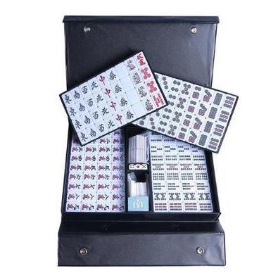 Riichi Mahjong Rookie Tile Set - Black Case