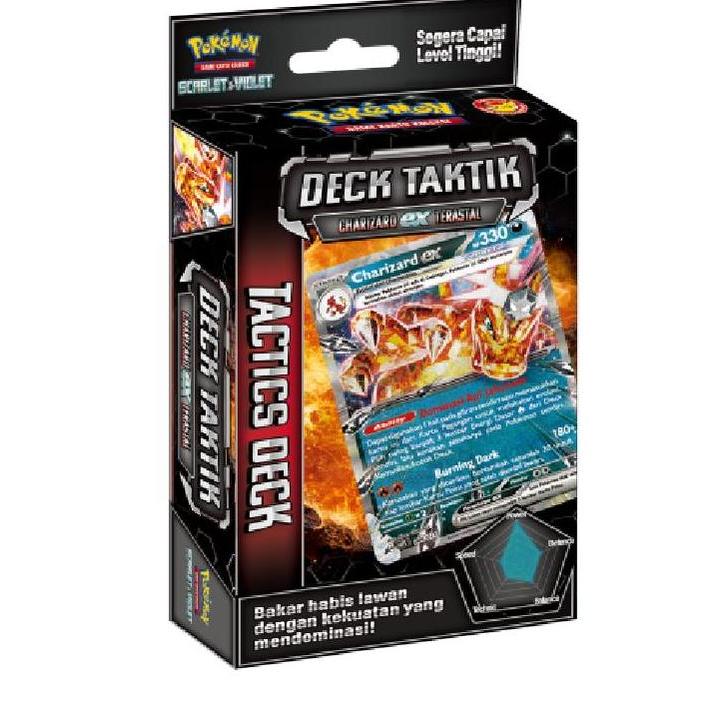 Pokemon TCG Starter Deck Taktik Charizard Ex Terastal