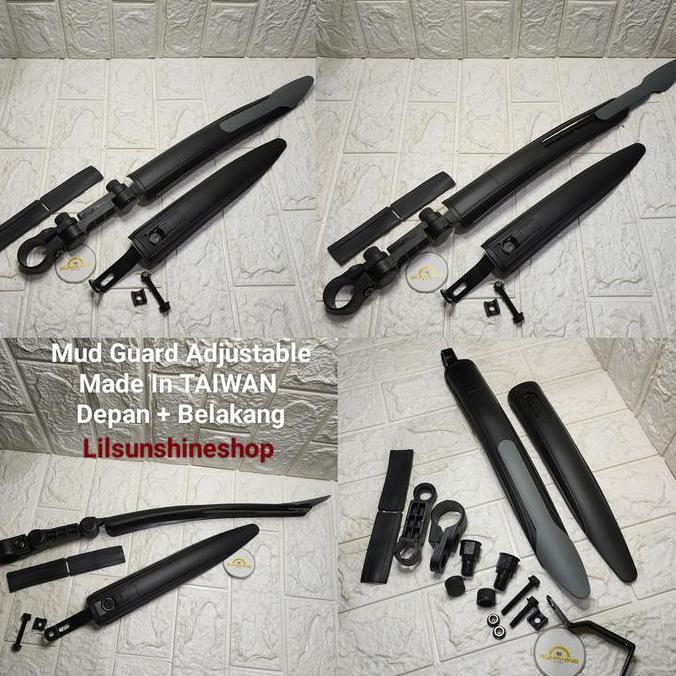 Fender Mudguard Slebor Sepeda MTB Federal Fixie Made In TAIWAN Mud Guard Adjustable
