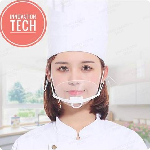Masker Plastik Transparant, Masker Mika, Masker Plastik Wajah Higienis