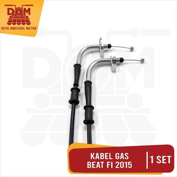 Promo Kabel Gas Beat Fi eSP 2015 Set Atas Bawah (TOKAIDO) Throttle Cable Cabel Seling Tali Kawat Ine