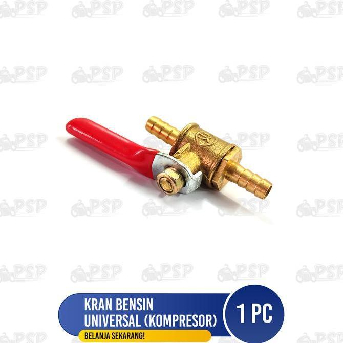 Promo Kran Bensin Universal (Kompresor) - Keran Bengsin Kuningan Selang Angin Kompresor berbagai Kep