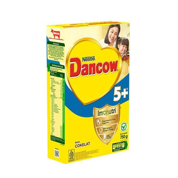Akachan- Dancow Susu Tahap 5+ Rasa Vanila Madu Coklat 750 Gram Untuk Anak Usia 5 Tahun Ke Atas