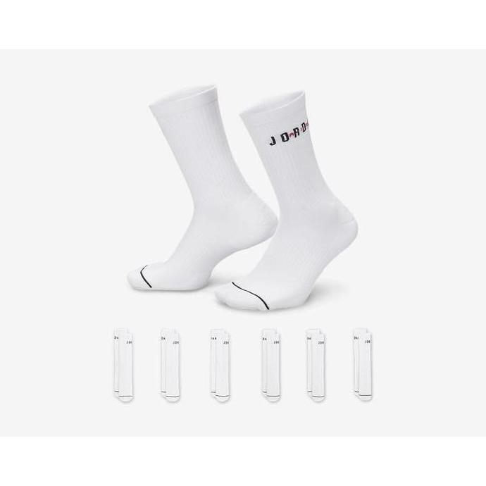 KAOS KAKI BASKET U J ED POLY CREW JOR 6PR - 144 FZ2051-100