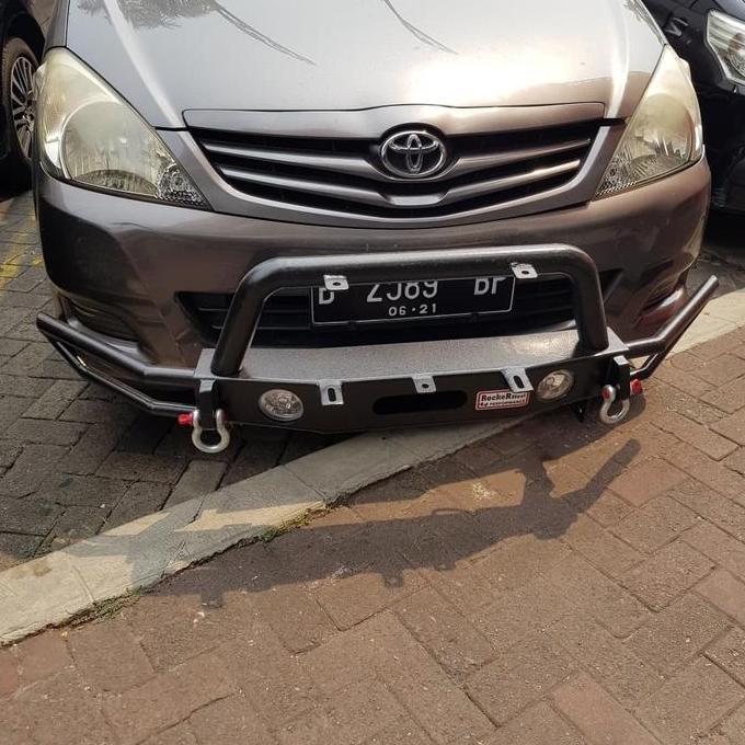 Tanduk Innova Bemper Arb Tanduk Depan Besi Towing Fortuner Reborn Original