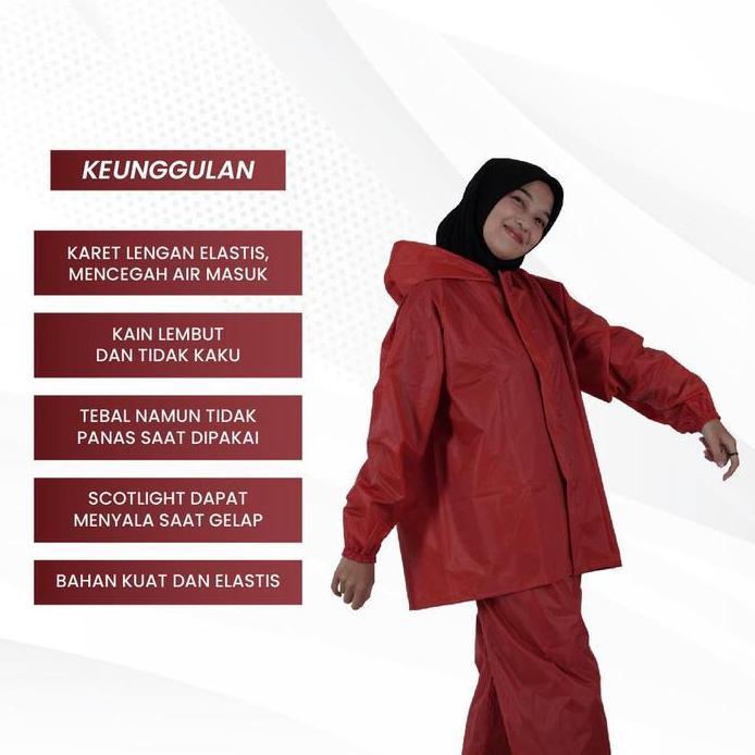 Jas Hujan Jaket Parasut Anti Air