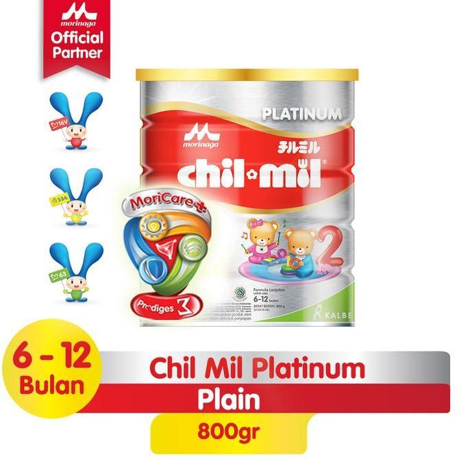 Akachan- Chilmil Platinum Plain 800 Gr Chil Mil Tahap 2 Morinaga