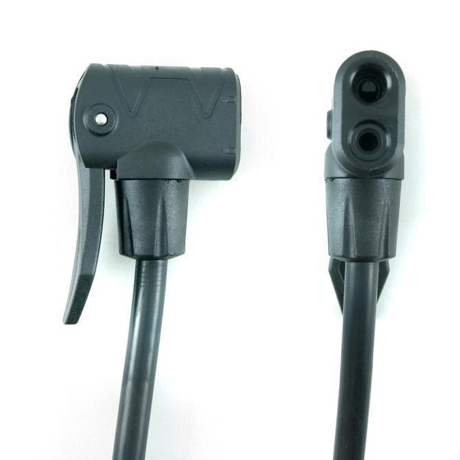 Promo Pompa Angin Ban Sepeda dan Motor Meter Tekanan Steel Avand Diskon